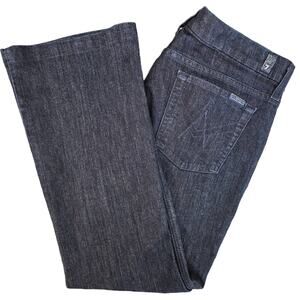 7 For All Mankind Lexi A Pocket Bootcut Denim Jeans | Women's 31 Petite